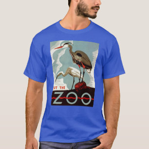 Vintag Besuch des Zoos T-Shirt