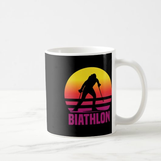 Vintag Biathlon Il Museo in erba Kaffeetasse (Rechts)