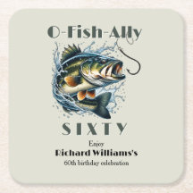 Vintag Big Fish The Köder ofishAlly 60. Geburtstag