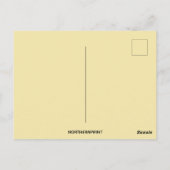 Vintag Big Letter Chicago Illinois Postkarte (Rückseite)