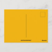 Vintag Big Letter Columbus Indiana Postkarte (Rückseite)