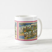 Vintag Big Letter Myrtle Beach, SC Kaffeetasse (VorderseiteRechts)