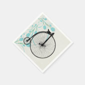 Vintag Bike Cocktail Napkin Serviette (Ecke)
