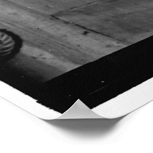 Vintag Billy das Pferd Poster (Ecke)