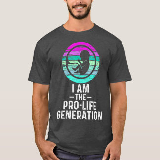 Vintag bin ich die ProLife Generation Gerettet ung T-Shirt
