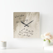 Vintag bin ich späte irgendwie coole Uhr (Zuhause)