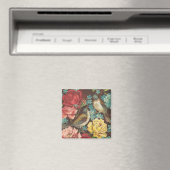 Vintag Bird Magnet (In Situ (Geschirrspüler))