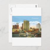 Vintag Birmingham Postkarte (Vorne/Hinten)