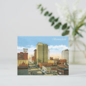Vintag Birmingham Postkarte (Stehend Vorderseite)