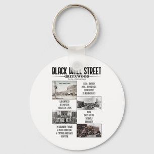 Vintag Black Business Black History Monat Black W Schlüsselanhänger