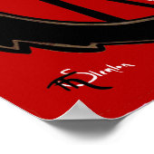 Vintag Black Cat Le Chat Noir Poster (Ecke)