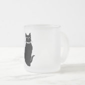 Vintag Black Cat Tasse (VorderseiteRechts)