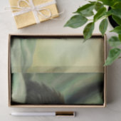 Vintag Black Kitten Illustration Seidenpapier (Geschenk)