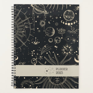 Vintag Black Mystic Astral Planer