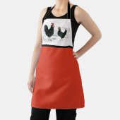 Vintag Black Rooster Schürze (InSitu)