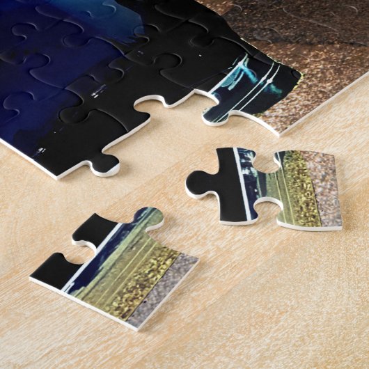 Vintag Black Sedan Jigsaw Puzzle (Seite)