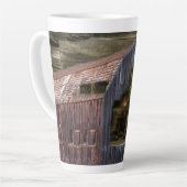 Vintag Blacksmith Shop Welder Milchtasse (Linke Ecke)