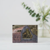 Vintag Blacksmith Shop Welder Visitenkarte (Stehend Vorderseite)
