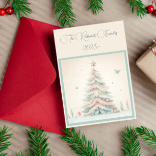 Vintag blass frohe Weihnachten individuell angepas