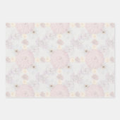 Vintag blass geschenkpapier set (Vorderseite)