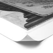 Vintag Blatz's Milwaukee Lager Beer Poster (Ecke)