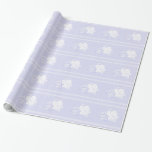 Vintag-blaue Hochzeit Geschenkpapier<br><div class="desc">Der Text ist weiß und vollständig anpassbar (füllen Sie Ihre Angaben in den Punkten rechts unter Produktdetails aus). Dieses Design ist ideal für eine Vintage thematische rustikale oder romantische inspirierte Hochzeit. Sie können Bild, Text, Schriftart und Farben ändern oder ändern, indem Sie auf den Knopf "IT ANPASSEN!" unterhalb des Produkts...</div>