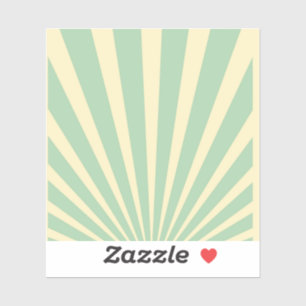 Vintag-blaue Sonnenschutzplakate Aufkleber