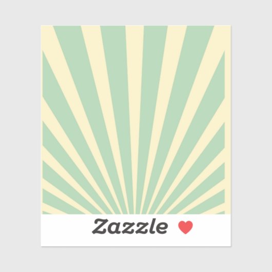 Vintag-blaue Sonnenschutzplakate Aufkleber (Blatt)