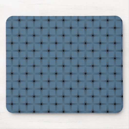 Vintag Bliss Mousepad, blau Mousepad (Vorne)