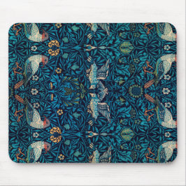 Vintag Blue Bird von William Morris Mousepad