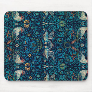 Vintag Blue Bird von William Morris Mousepad