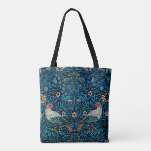 Vintag Blue Birds von William Morris Tasche