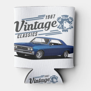Vintag Blue Chevelle Dosenkühler