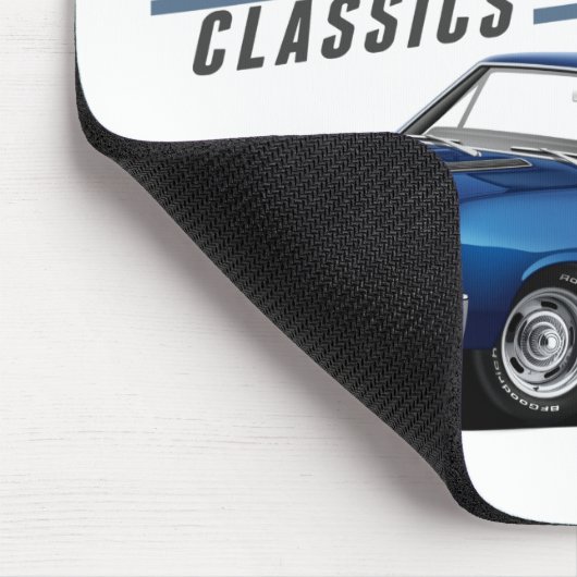 Vintag Blue Chevelle Mousepad (Ecke)