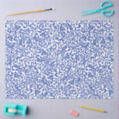 Vintag Blue Chinoiserie Dekoupage Seidenpapier (Basteln)