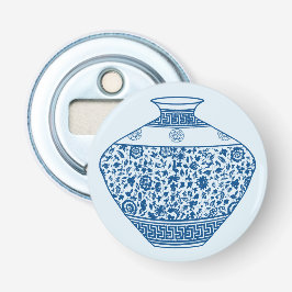 Vintag Blue Chinoiserie Vase Ginger Jar Flaschenöffner