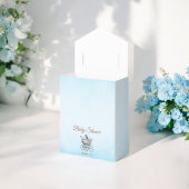 Vintag Blue Classic Baby Dusche Geschenkschachtel