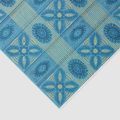 Vintag Blue Designs Seidenpapier (Ausschnitt)