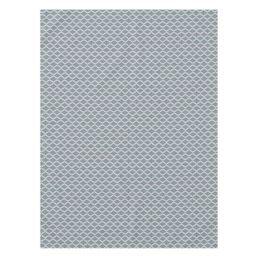 Vintag Blue Dreams Tablecloth Tischdecke (Vorderseite)