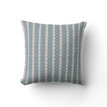 Vintag Blue Dreams Ticking Pillow