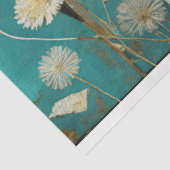 Vintag Blue Floral Decoupage Seidenpapier (Ausschnitt)