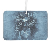 Vintag Blue Grapes Plaster Autolufterfrischer (Rückseite)