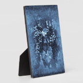 Vintag Blue Grapes Plaster Fotoplatte (Seite)