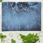 Vintag Blue Grapes Plaster Geschirrtuch (Gefaltet)