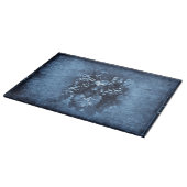 Vintag Blue Grapes Plaster Schneidebrett (Ecke)