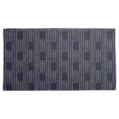 Vintag Blue Grunge American Flag Duales Muster Kissenbezug (Vorderseite-Rechts)