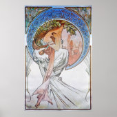 Vintag Blue Moon Goddess Poster (Vorne)