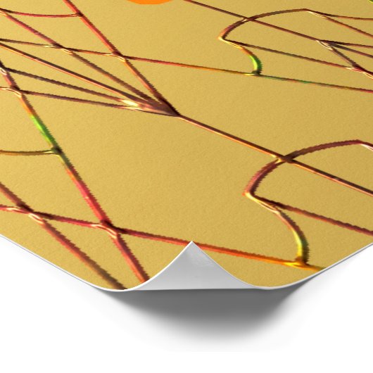 Vintag Blue Moon Poster (Ecke)