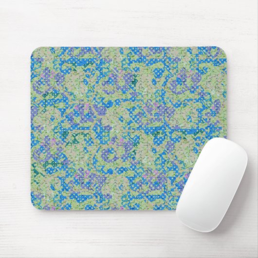 Vintag Blue Mousepad (Mit Mouse)