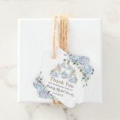 Vintag Blue Rose Princess Coach Brautparty Geschenkanhänger (Beispiel)